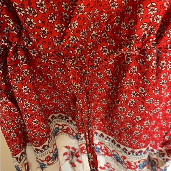 Gorgeous boho bell sleeve romper - Picture 3 of 5